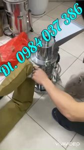 Máy xay tam thất búa đập DF25- Máy nghiền tam thất 15-20kg/h