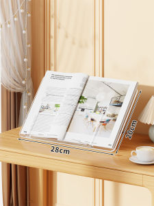 evesigar | Book Stand Reading Rack Book Holder Adjustable Tablet Easel High Aesthetic Book Shelf