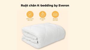 Ruột Chăn Đông Trắng K-Bedding by Everon chuẩn 5 sao khách sạn Blanket Insert