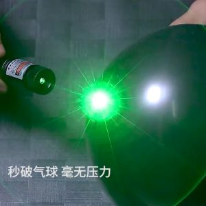 Green High Power Laser Pointers Flashlight Long Range Laser Pointer Presentation Pen Long Range Green Lazer Pointer USB Rechargeable Tactical Flashlight Pen for Camping Hiking Hunting and Fishing Cat Toys for Indoor Cats 激光笔 演示笔 镭射笔