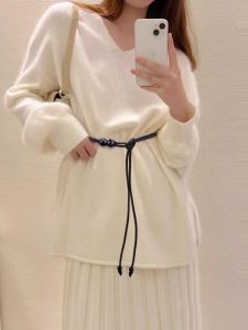 CHEZHURIJI | Thin Vintage Decorative Waist Belt for Dresses