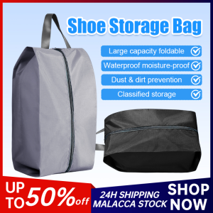 Travel Shoes Bag Polyester Waterproof Dustproof Sport Shoe Bag with Zipper Small Package Organizer Bag
