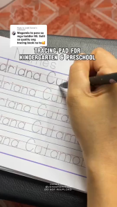 40 Pages Kids Tracing Pad ( Alphabet Numbers Shapes Name etc)