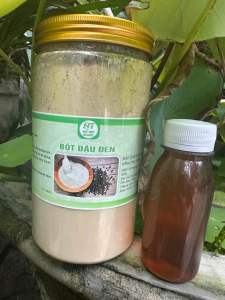 Bột Đậu Đen Xanh Lòng Nguyên Chất 500G : Mua 1 Tặng 50ML Mật Ong  Mua 2 Tặng 100ML Mật Ong