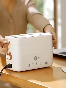 ChicLiving Electric Lunch Box Food Warmer Stainless Steel Bento Container Leakproof Thermal Insulated Rumah Tangga Office Travel