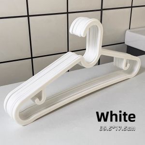 Thickened Plastic Non-Slip Clothes Hanger for Home Use Balcony Clothes Drying Holder Black Student Stain-resistant Clothes Hanger