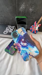 NEW Case !! ONE PIECE GLOW EYES RAGE TIME CHROME BUMPER AND CAMERA JAPAN PRINTING CASE IP 14 PROMAX 14 PRO 14 13 PROMAX 13 PRO 13 12 PROMAX 12 PRO 12 11 SOFTCASE