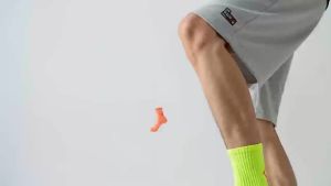 Tất Cổ Cao Nhiều Màu Sắc Nhanh Khô Dành Cho Nam/nữ Thể Thao Ngoài Trời Marathon Chạy Bộ Tập Luyện Thể Dục Tất Polyester Cao Đến Đầu Gối