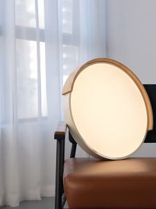 lablepro โคมไฟเพดาน แบบไม้ LED สแควร์ 3 สี โคมไฟปรับได้ ห้องนอน ห้องนั่งเล่น ตกแต่งบ้าน