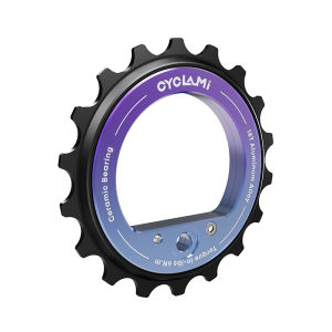 CYCLAMI | Speed Compatible Eccentric Ceramic Bearing Jockey Wheel 18T