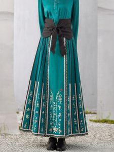 Retro Chinese Style Skirt Spring Summer New