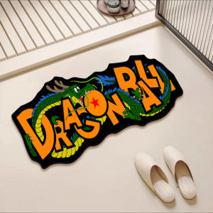 Thảm Chống Trượt Phòng Tắm Hình Con Rồng Bùa May Mắn Thảm Lót Sàn Bằng Vật Liệu Silica Phù Hợp Với Không Gian Gia Đình