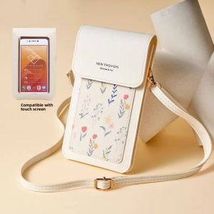 Defasilk | Fashionable Crossbody Phone Case with Touch Screen Function PU Small Accessories Bag