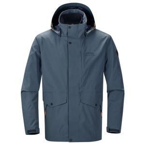 Jeep | Jeep Mens Outdoor Climbing Jacket Windproof Breathable Waterproof Three-in-One Workwear Coat Warm Fleece Lined Spring Autumn