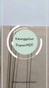 Cipta Jaya - Potongan Papan MDF 9 mm mili minimal order 10 pcs ukuran 30x30 30x40 40x60 cm Pajangan Dinding Bingkai Foto Dekorasi Foto Murah