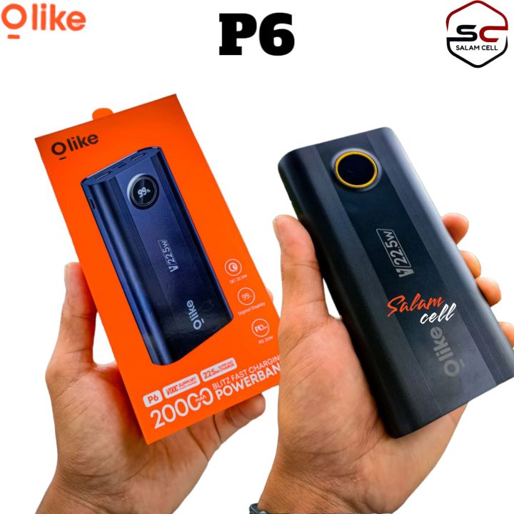 Power Bank Olike P6 PB Fast Charging Support VOOC