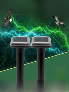 Ultrasonic Bird Repellent Handy Gadget Solar Energy Catch the Bird Pigeon Balcony Household Outdoor Fruit Tree Garden Fish Pond Special Bird-Proof