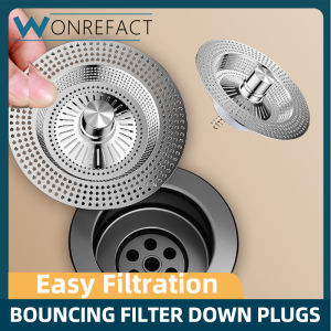 Kitchen Vegetable Sink Leaking Plug Universal Stainless Steel Sink Filter Net Drain Plug Sink Odor Filter Sink