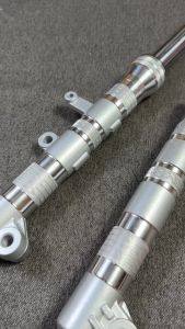 Phuộc Sirius 110 phay thái Bạc cắt ty 3 phân MS11