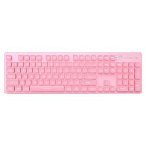 LANGTU | Quiet Mechanical Feel Keyboard Mouse Set for Women Office Use