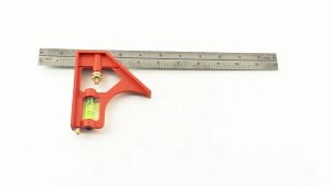 Thước ke góc vuông đa năng 30cm thước ê ke thủy 300mm Kapusi K-2592 đo độ sâu canh thẳng canh ngang lấy dấu khoảng