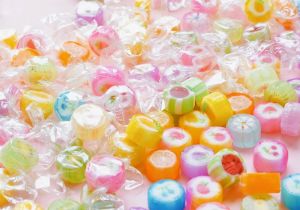Mini Fruit Slice Candy Thousand Paper Mini Fruit Slice Candy Mix Flavor 500g Gifts Festival Casual Snack Hard Candy