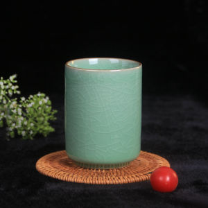 Xiaoli Celadon Tea Cup Japanese Style Womens Water Cup Ceramic Home Creative 6-Piece Set Living Room without Handle Cup Straight Cup