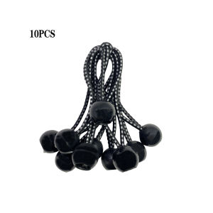 10/20pcs Set Outdoor Supplies Elastic Rope Ball Hiking Tent Accessories Bands Bungee Cords Tarp Tie Down Strap Camping Belts