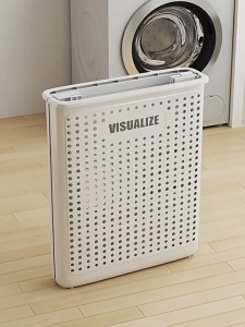 [SG]Large Capacity Foldable Laundry Basket with Wheel/ Space Saving Clothes Storage Bag Shelves / Toys Organizer Storage