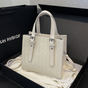 Large Capacity Womens Tote Bag 2024 New Fashion High-End Handbag Commuter Single Shoulder Crossbody Bag Korean Style Leisure