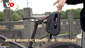 West Biking 0707306 Tas Sadel Sepeda 3D Hard Shell Saddle Tail Bag