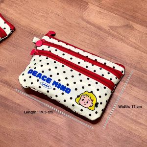 Delicate Lightweight Travel Passport ID Card Holder Cute Personal Document Storage Bag Ladies Wallet for Overseas Trips