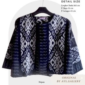 SALE ETALASE KHUSUS OUTER TENUN IKAT TRADISIONAL ATBM MURAH