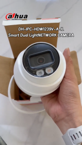 Dahua CCTV POE Camera DH-IPC-HDW1439V-A-IL 2MP/4MP Full-HD Full-color With Audio Supports Human Detection Motion Detection Waterproof Dome Camera IP Camera