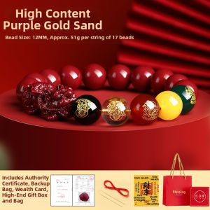 HONGLIANGYUAN | Wealth and Protection Bead Bracelet