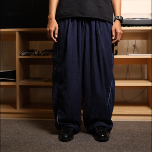 HEADS - Gypsy Balloon Pants Blue | Celana Panjang Lapis Pria/Wanita Baggy Biru