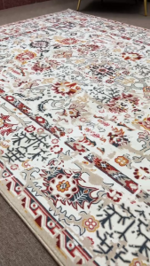 Thảm Len Thái Trang Trí Phong Cách Bắc Âu Cổ Điển - Vintage (Dày 1.2cm Size 1.6mx2.3m)