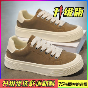 Mens Casual Low-Top Thick-Heeled Shoes Autumn 2020 New Style Versatile Youth Original Sport Shoes Comfortable Wear Daily