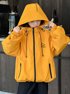 MPW | Girls Spring Autumn Hooded Jacket Fashionable Top Windproof Coat New 2025 Korean Style Breathable Light Weight Straight Cut