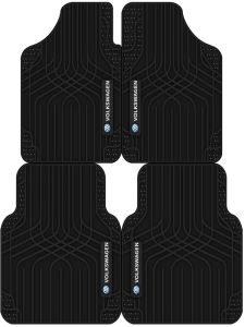 Car Mat Anti-Slip Wear-Resistant Easy to Clean Water Washable Environment Friendly No Odor Solid Underfoot Stable Car Floor Mat