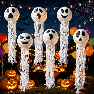 Halloween paper lantern HalloweenParty Decorations Party Supplies October BirthdayHalloween Paper Lanterns Decorative