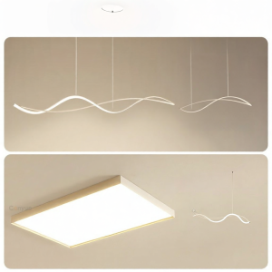 Minimalist Modern Linear LED Pendant Light