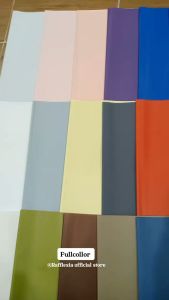 [5 LEMBAR] Flower Wrapping Paper Kertas Buket Bunga Polos Korea Cellophane Waterproof