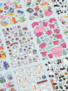 Dailylike Adorable Glowing Stickers Decals Album DIY Decoration Waterproof Removable Cartoon Stickers for Journaling