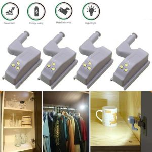 LED Inner Hinge Lamp Under Cabinet Lights Universal Wardrobe Cupboard Sensor Lights for Bedroom Kitchen Closet Night Lamp