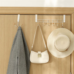 Dear Home ที่แขวนของพรีเมียม พร้อมตะขอไม้ แขวนเก็บของทั่วบ้าน สำหรับห้องนั่งเล่น/ห้องครัว