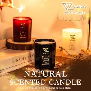 VANZO Natural Scented Candle 香薰蜡烛  - Classic Blossom / English Pear & Freesia / Berry Baies
