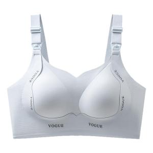 Miiow | Maternity Nursing Bra Womens Anti-Sagging Gathered Feeding Special Use Pregnant Women Pregnancy Dual Use Nursing Underwear