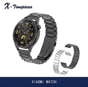 Stainless Steel Band for Xiaomi Watch S1 S2 S3 S4 Xiaomi Watch Color 2，22mm Metal Replacement Strap for Men Women Elegant Casual Business Waterproof