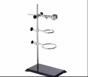 WESTTUNE Laboratory Grade Stand Set Steel Support Stand with Burette Clamp Flask Ring Clamp Chemistry Laboratory Ring Stand